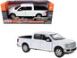 2019 Ford F-150 Lariat Crew Cab Pickup Truck White 1/24-1/27 Diecast Model Car by Motormax  free shipping USA