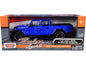 2021 Jeep Gladiator Rubicon (Open Top) Pickup Truck Blue 1/24-1/27 Diecast Model Car by Motormax  free shipping USA