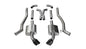 Corsa Performance 10-15 Chevrolet Camaro SS 6.2L V8 Manual Black Xtreme 3" Cat-Back