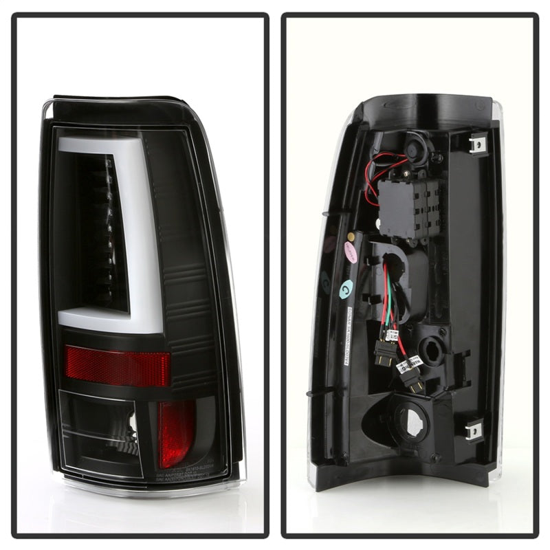 Spyder 03-06 Chevy Silverado - (Does Not Fit Stepside) LED Tail Lights - All Black ALT-YD-CS03V2-LED 5085849