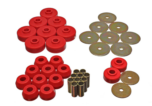 Energy Suspension - Body Mount Set - 8.4102R