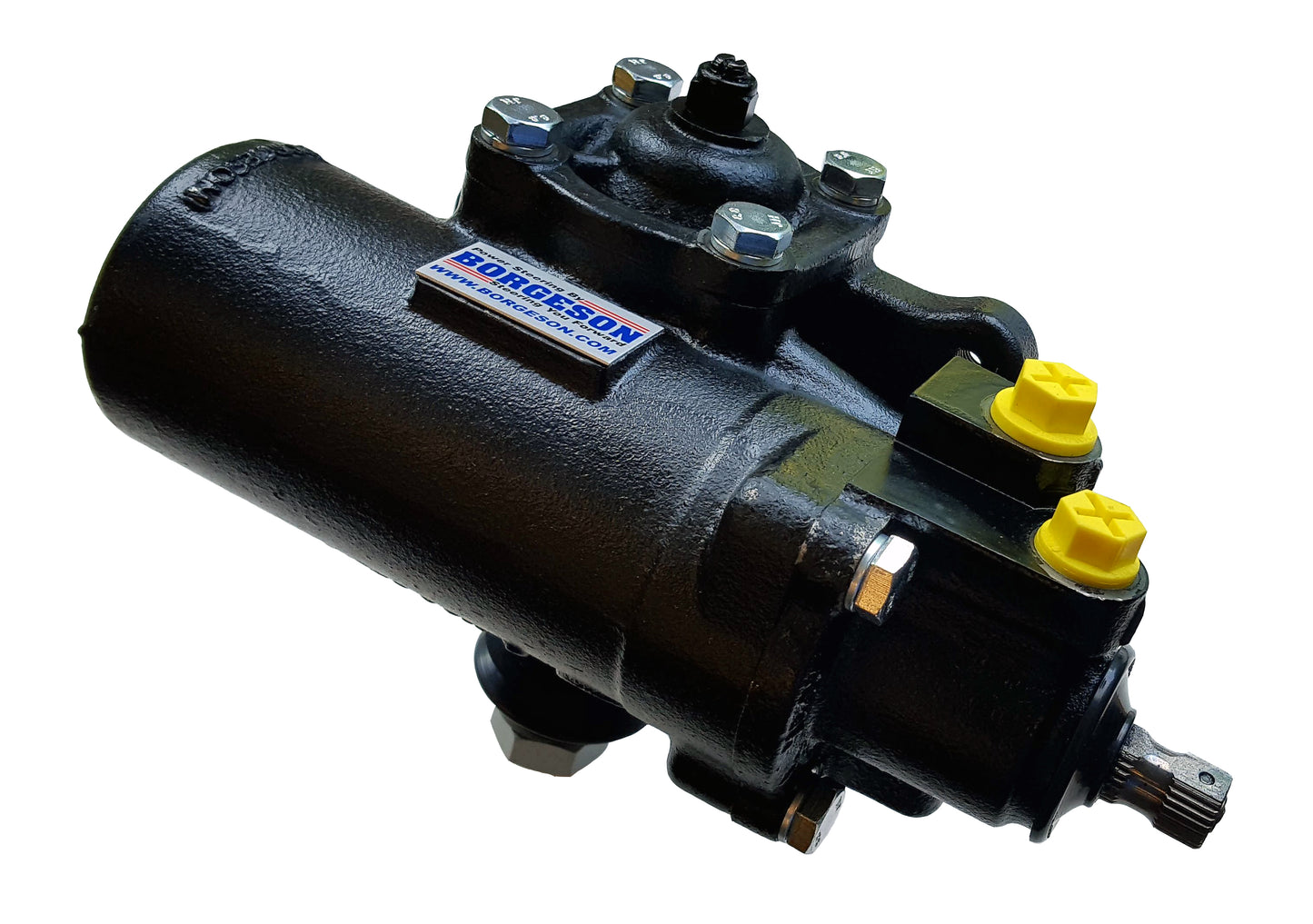 Borgeson - Power Steering Box - P/N: 800130 - Borgeson Street And Performance Quick Ratio GM Power Steering Box. 12.7:1 Ratio.