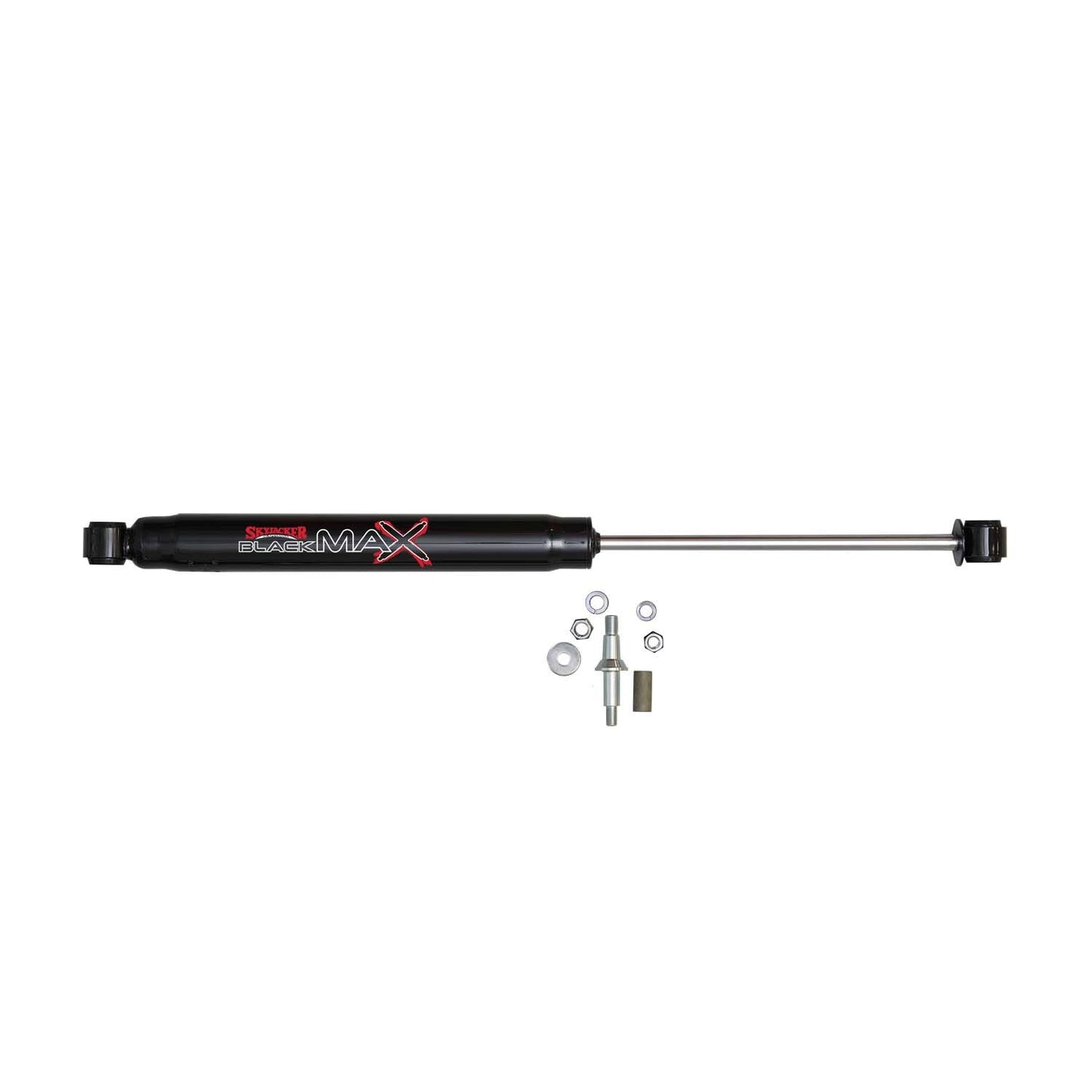 Black MAX OEM Replacement Steering Stabilizer Kit With Black Cylinder.