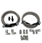 For GM Chevy 1996 &Newer 4L80E Flexible SS Braided Transmission Cooler Hose Line