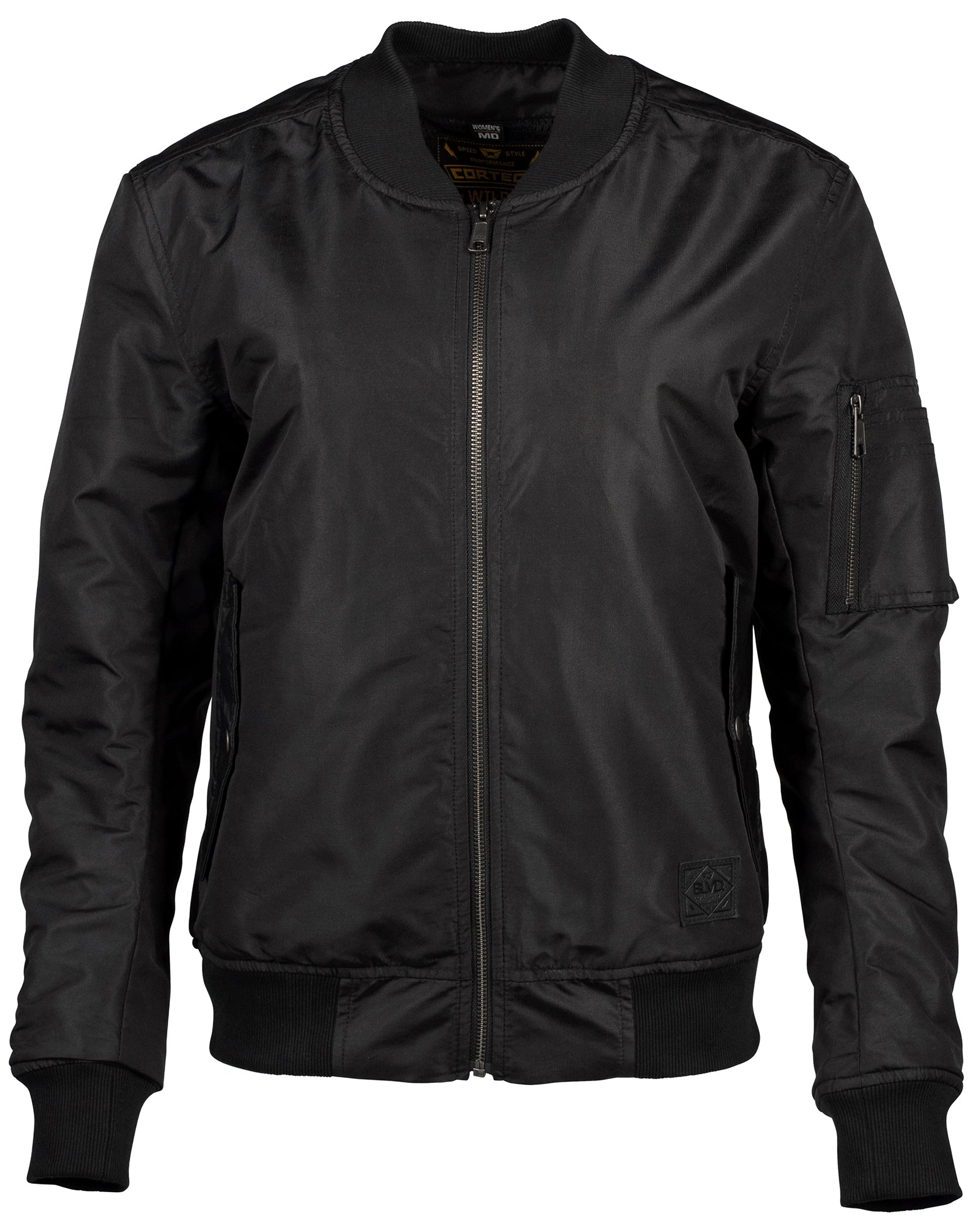 WILDCAT BOMBER JKT BLACK LRG