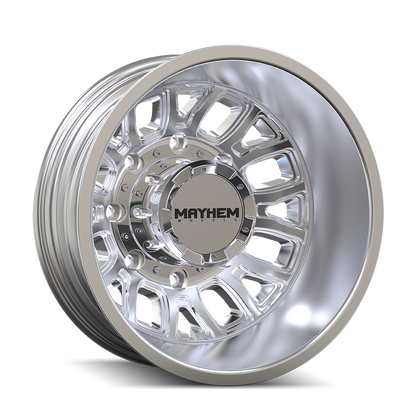MAYHEM COGENT DUALLY 8107D POLISHED 17X6.5 8-200 -142MM 142MM