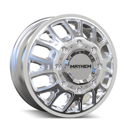 MAYHEM COGENT DUALLY 8107D POLISHED 17X6.5 8-165.1 125MM 121.3MM