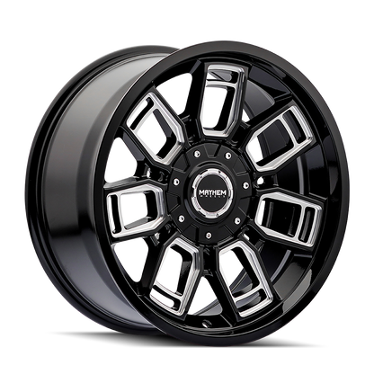 MAYHEM ORDINANCE 8118 GLOSS BLACK MILLED 20X9 5-127/5-139.7 0MM 87.1MM