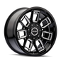 MAYHEM ORDINANCE 8118 GLOSS BLACK MILLED 20X9 5-127/5-139.7 0MM 87.1MM