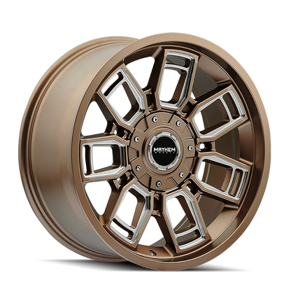 MAYHEM ORDINANCE 8118 MATTE BRONZE/MILLED 20X9 5-127/5-139.7 0MM 87.1MM