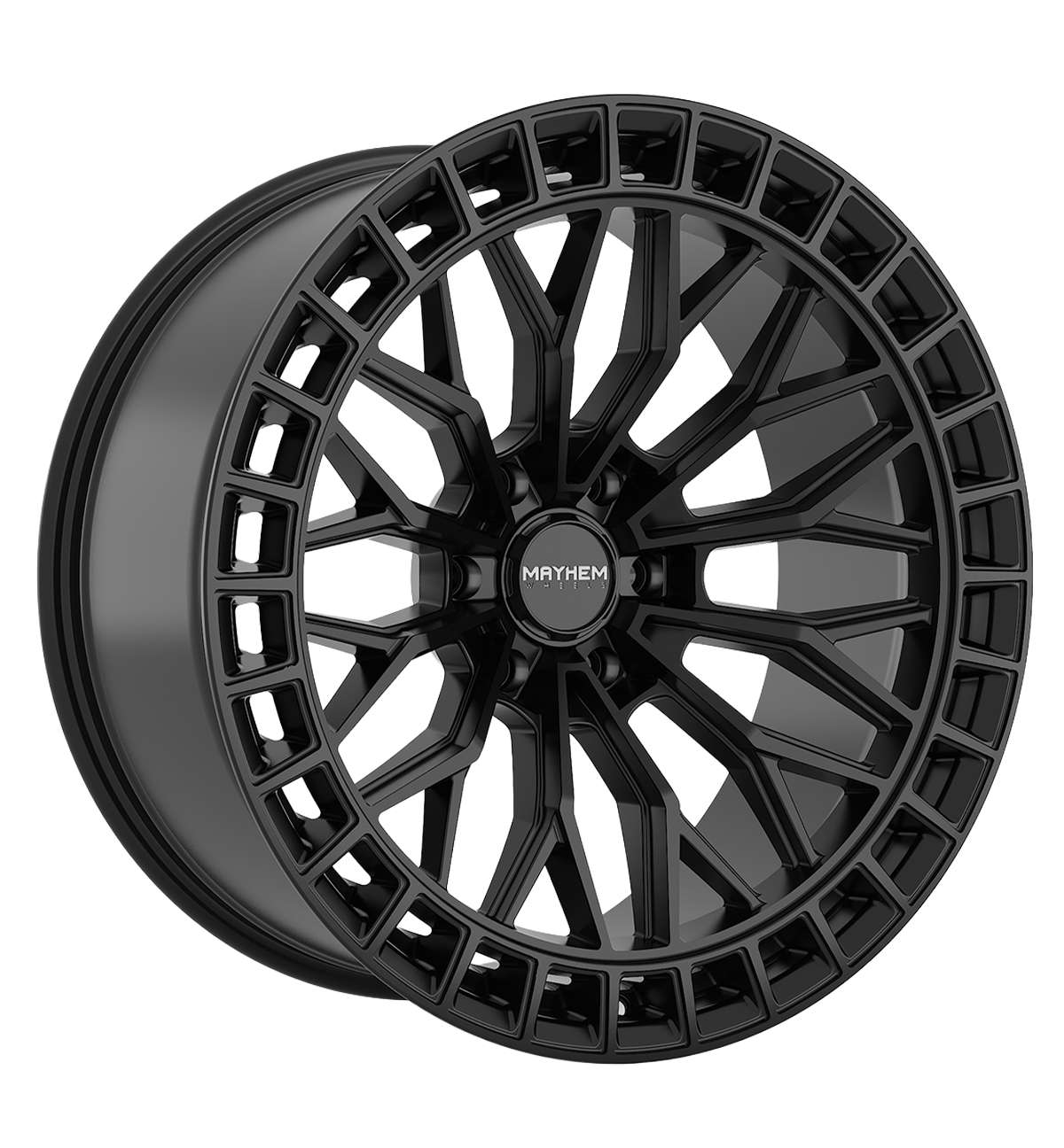 MAYHEM HORIZON 8120 GLOSS BLACK 22X10 6-139.7 -19MM 106MM 8120-22183GB-19