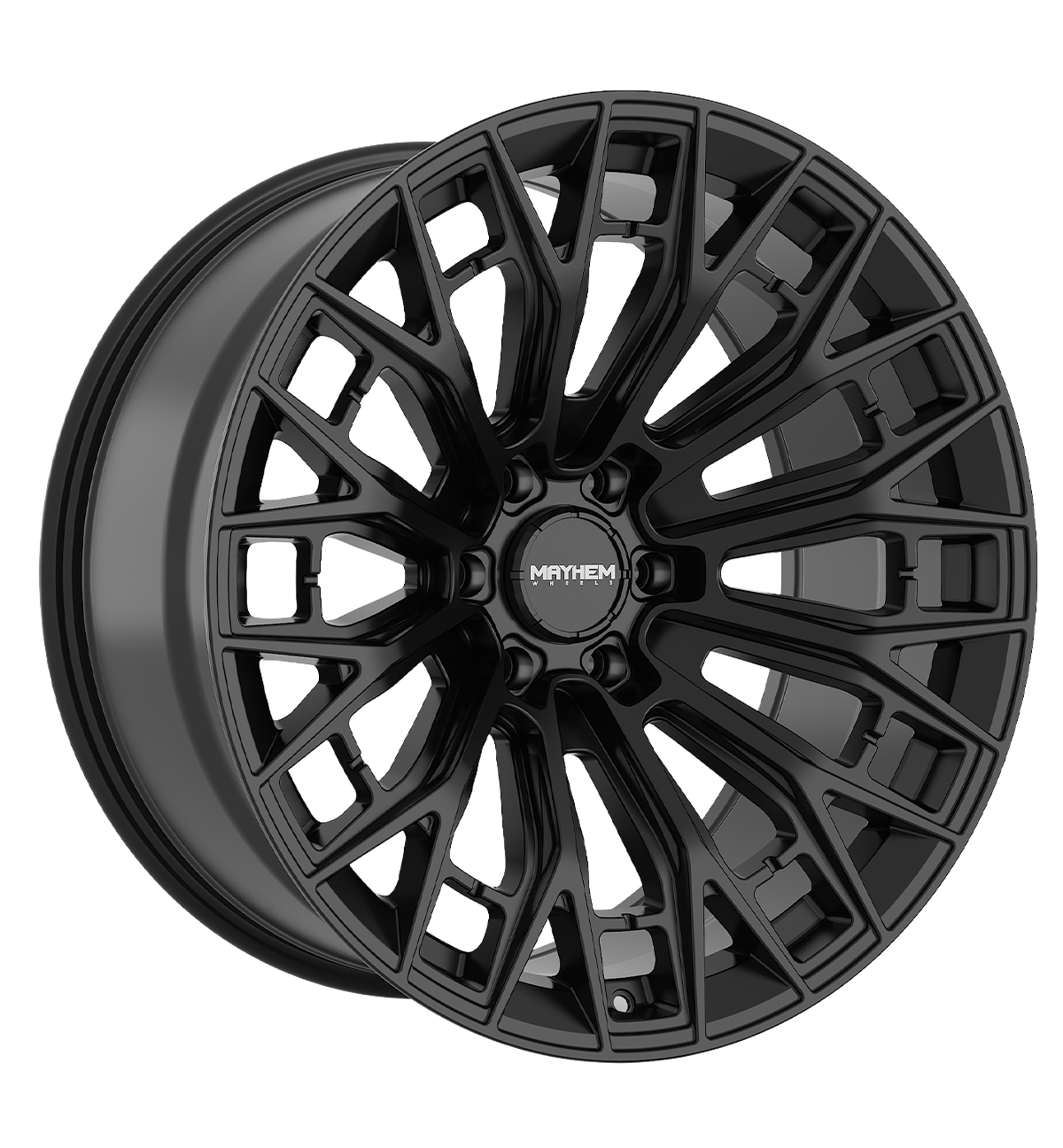 MAYHEM CYCLONE 8121 GLOSS BLACK 20X9 6-139.7 18MM 106MM 8121-2983GB18