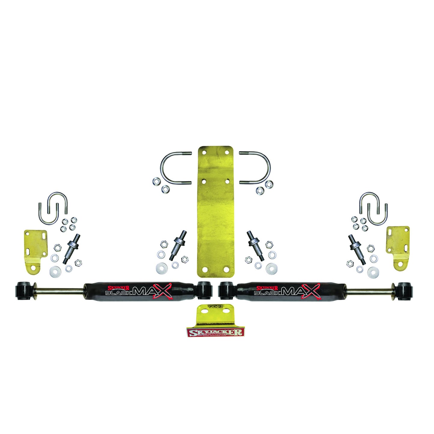 Skyjacker - 2007-2017 Jeep Wrangler JK/JKU Black Max Dual Steering Stabilizer Kit - 8204