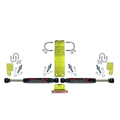 Skyjacker - 2007-2017 Jeep Wrangler JK/JKU Black Max Dual Steering Stabilizer Kit - 8204