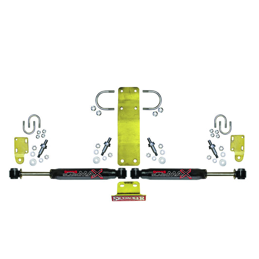 Skyjacker - 2007-2017 Jeep Wrangler JK/JKU Black Max Dual Steering Stabilizer Kit - 8204