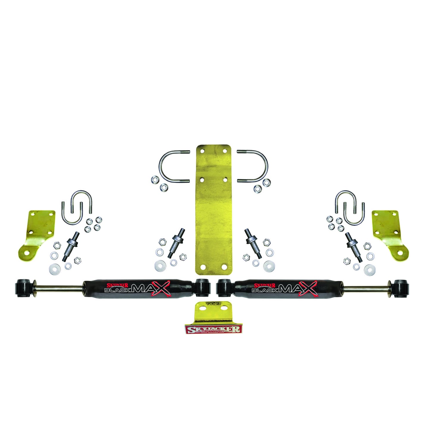 Skyjacker - 2007-2017 Jeep Wrangler JK/JKU Black Max Dual Steering Stabilizer Kit - 8206