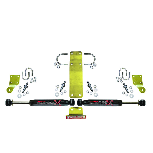 Skyjacker - 2007-2017 Jeep Wrangler JK/JKU Black Max Dual Steering Stabilizer Kit - 8206