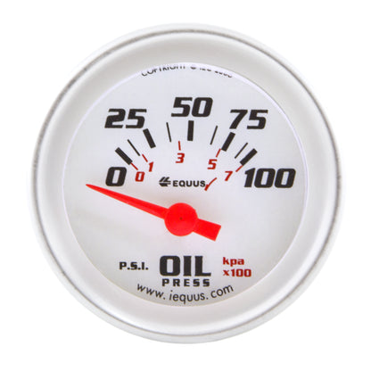 2 In. Electric Oil Pressure Gauge