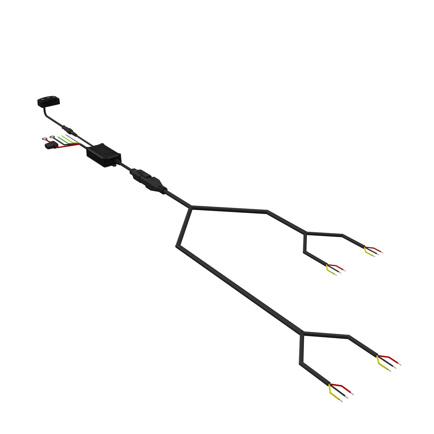 Tiny Monster 84024 Tiny Monster Grille™  Harness Type A 4 Lamps (1 EA)