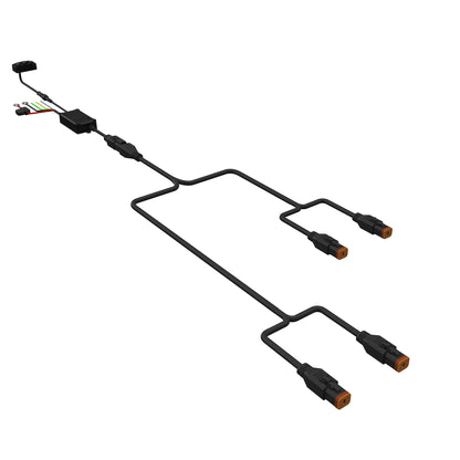 Tiny Monster 84034 Tiny Monster Grille™ Harness Type B 4 Lamps (1 EA)