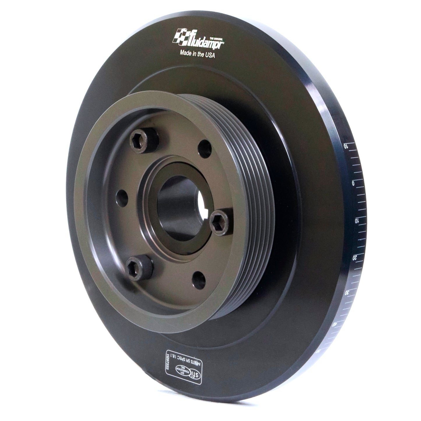 Fluidampr - 840811 - Harmonic Balancer - Fluidampr - Toyota 1JZ-2JZ 15% Underdrive Pulley