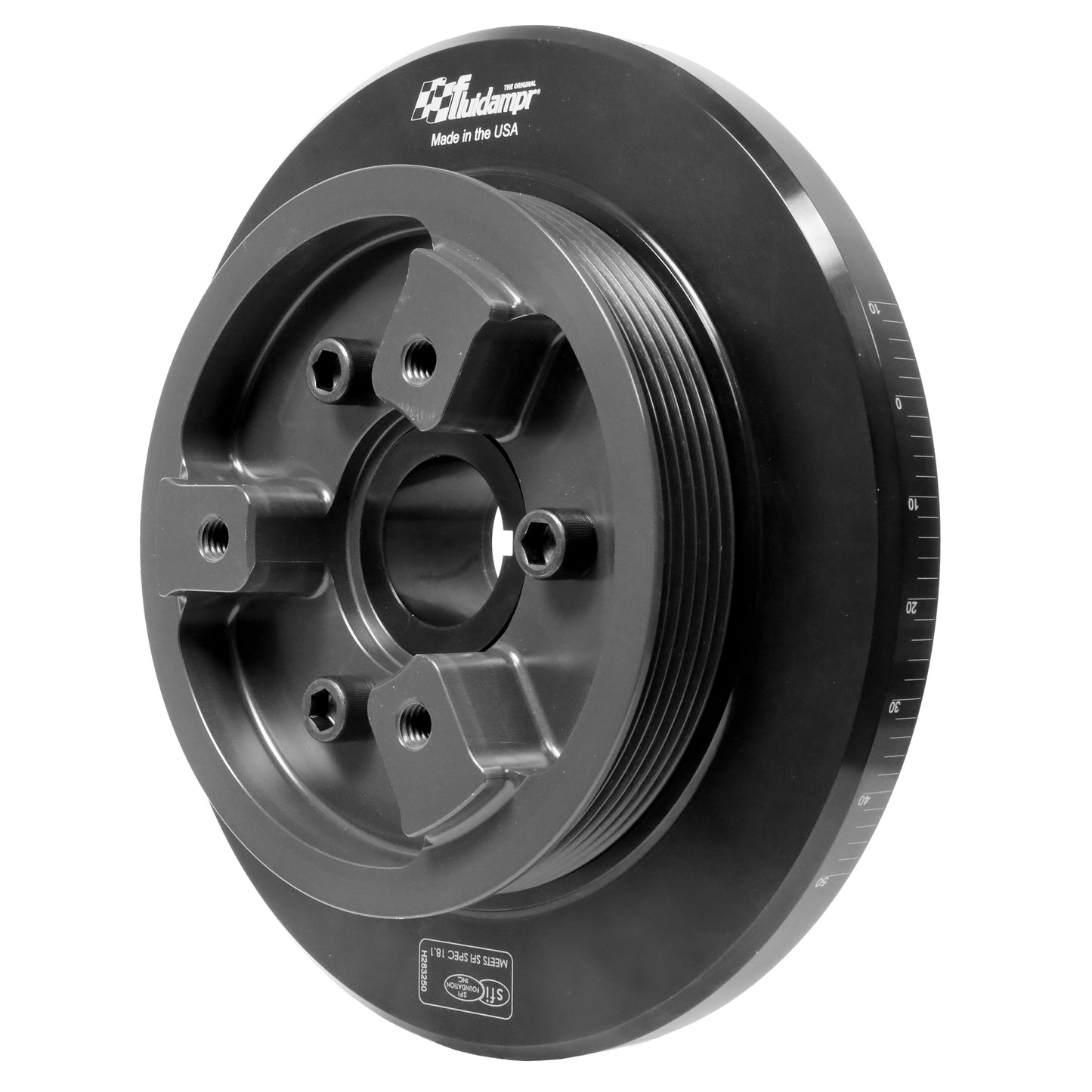 Fluidampr - 840821 - Harmonic Balancer - Fluidampr - Toyota - 1990-2005 - 1JZ / 2JZ I6 - Dry Sump Pulley -Each