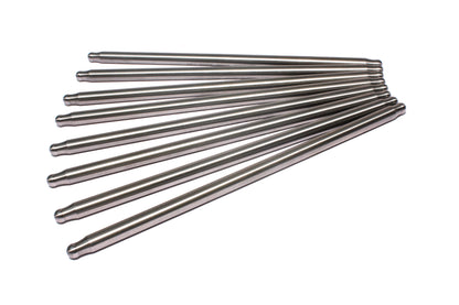 Hi-Tech One-Piece 9.250" Long .135" Wall 3/8" Diameter Pushrod Set Of 8