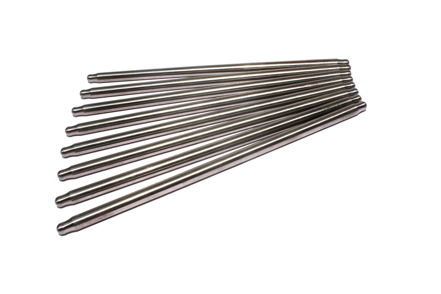 Hi-Tech One-Piece 9.650" Long .135" Wall 3/8" Diameter Pushrod Set Of 8