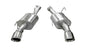 Corsa Performance 05-10 Ford Mustang Shelby GT500 5.4L V8 Polished Xtreme Axle-Back