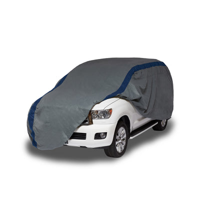 Duck Covers Weather Defender SUV Cover SUVs Or Pickups With Truck Cap Up To 22 Ft.