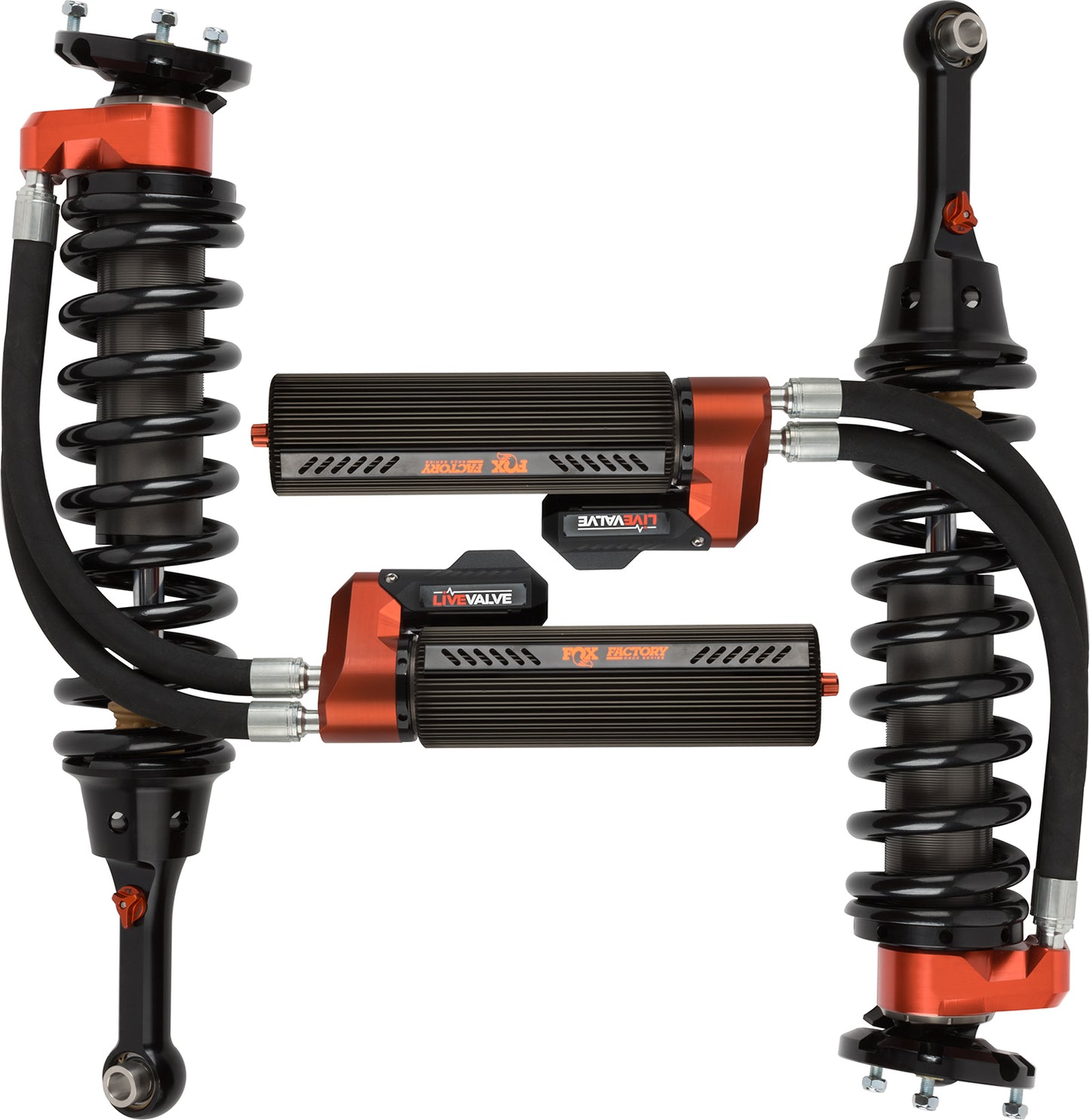 FACTORY RACE SERIES 3.0 LIVE VALVE INTERNAL BYPASS COIL-OVER (PAIR) - ADJUSTABLE