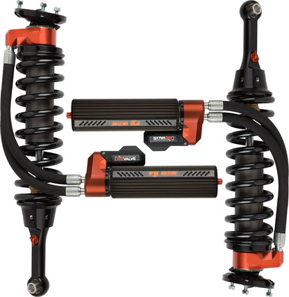 FACTORY RACE SERIES 3.0 LIVE VALVE INTERNAL BYPASS COIL-OVER (PAIR) - ADJUSTABLE
