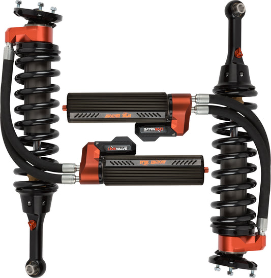FACTORY RACE SERIES 3.0 LIVE VALVE INTERNAL BYPASS COIL-OVER (PAIR) - ADJUSTABLE