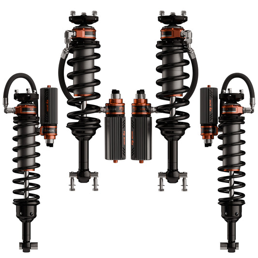 FOX FACTORY RACE 3.2 COIL-OVER RESERVOIR SHOCK (PAIR) - ADJUSTABLE