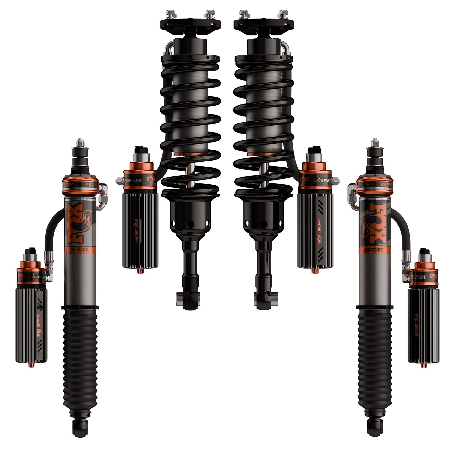 FOX FACTORY RACE 3.2 COIL-OVER RESERVOIR SHOCK (KIT) - ADJUSTABLE