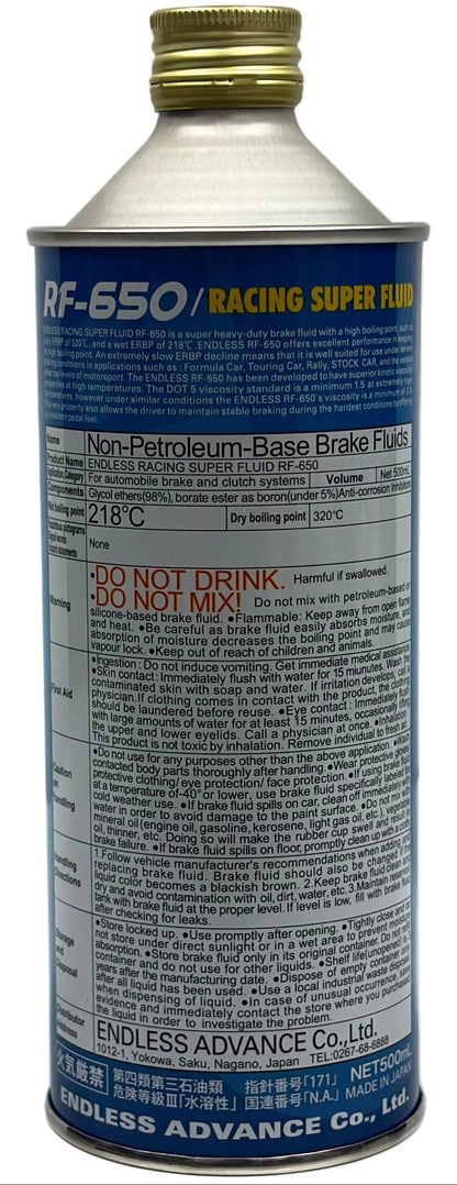 Endless RF650 Racing Brake Fluid 500 mL