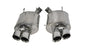 Corsa Performance 13-13 Ford Mustang Shelby GT500 5.8L V8 Polished Sport Axle-Back