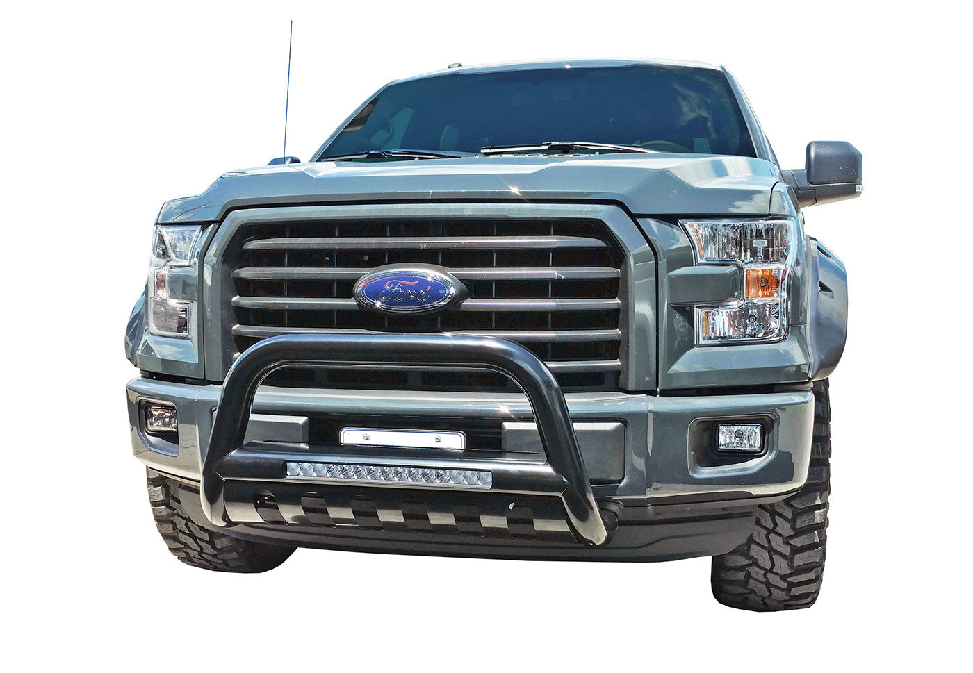 Steelcraft - LED Bull Bar - Black - 90-71090