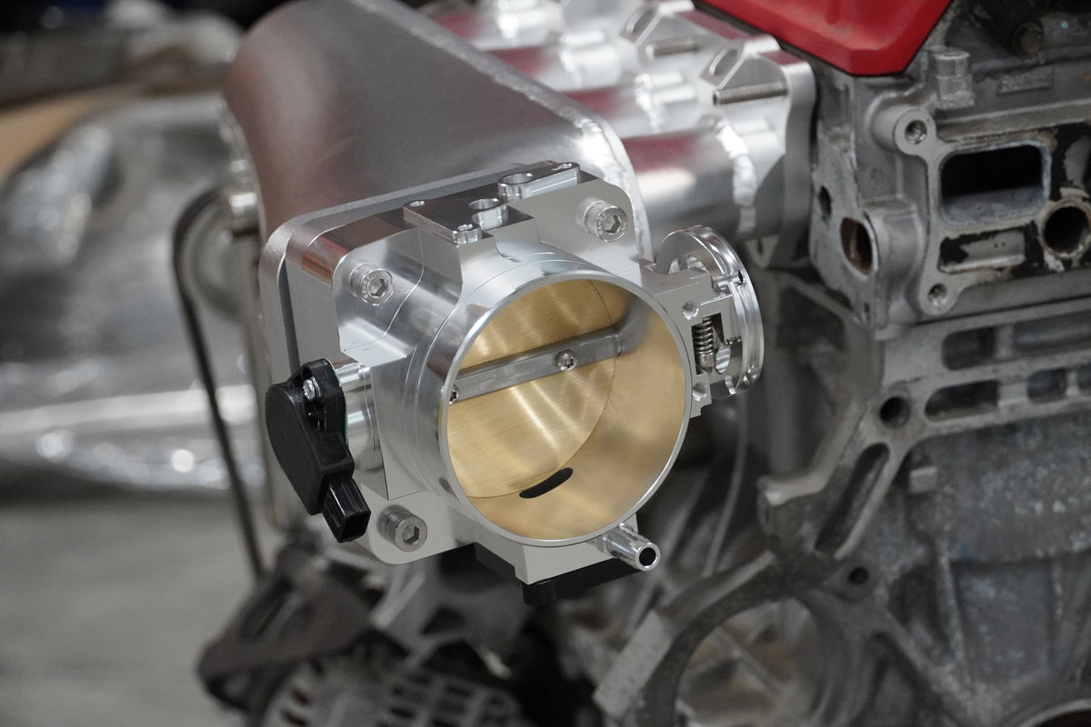 90mm Billet Throttle Body For K20 K24 K-Series EP3 DC5 RSX Type-S Civic Si