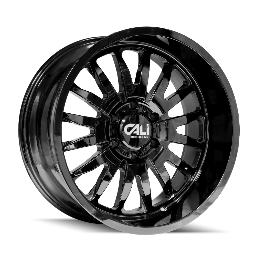 CALI OFF-ROAD SUMMIT 9110 GLOSS BLACK 20X10 8-170 -25MM 125.2MM 9110-2170GBN