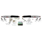 Skyjacker - DUAL STAB KT SILVER W/BK BO - 9213