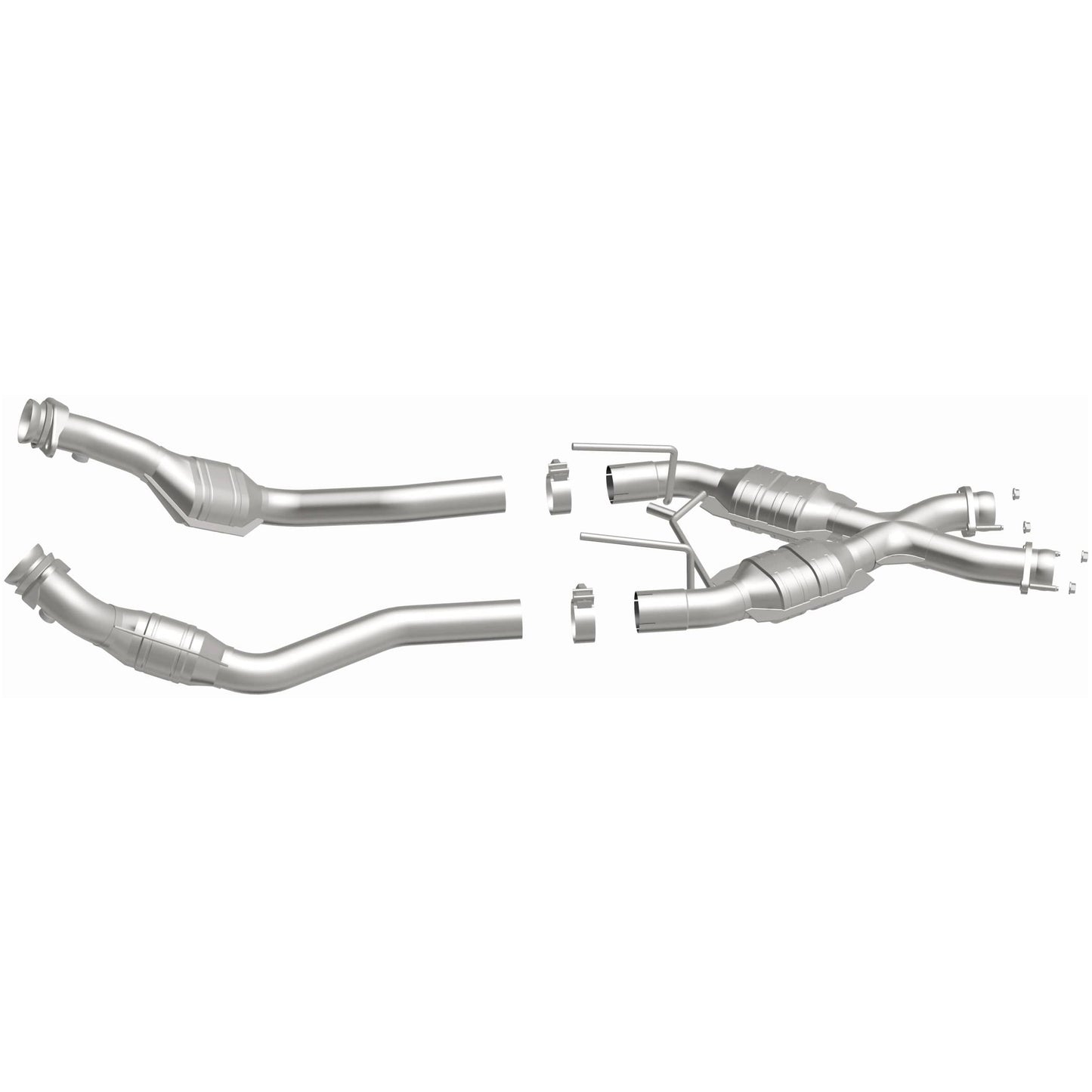 MagnaFlow 1986-1993 Ford Mustang 5.0L | 1986 Mercury Capri 5.0L Standard Grade Federal / EPA Compliant Direct-Fit Catalytic Converter 93332