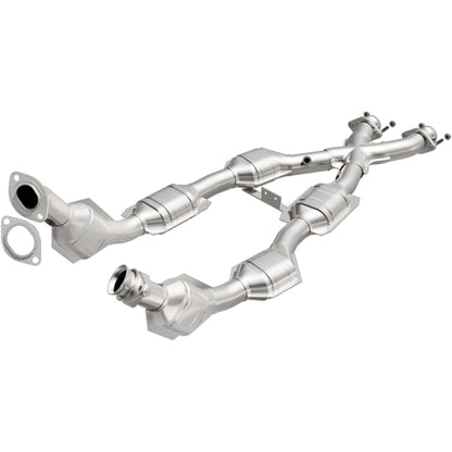 MagnaFlow 1996-1998 Ford Mustang GT 4.6L HM Grade Federal / EPA Compliant Direct-Fit Catalytic Converter 93348
