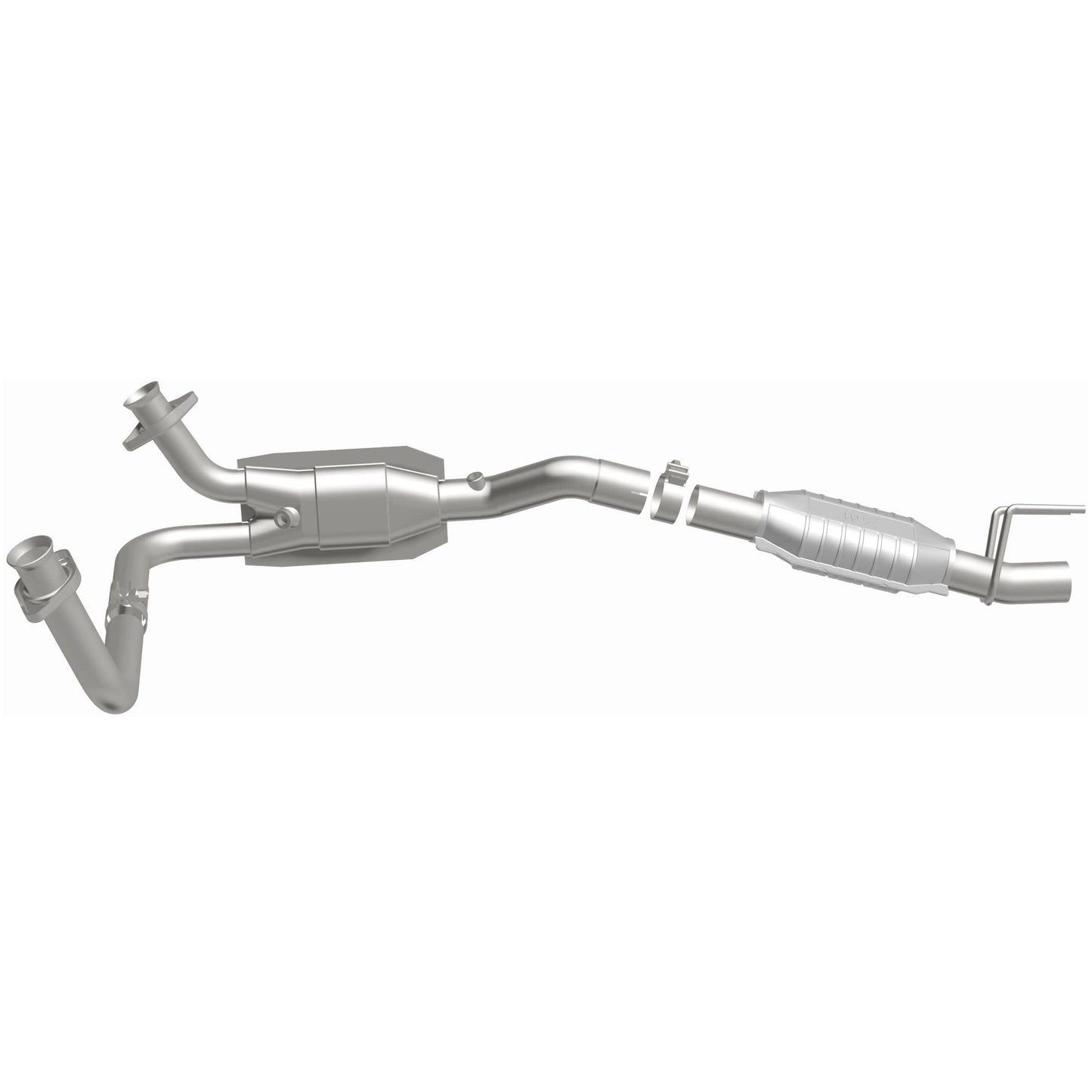 MagnaFlow 1992-1995 Ford E-150 Econoline 5.0L | 1992-1995 Ford E-150 Econoline Club Wagon 5.0L Standard Grade Federal / EPA Compliant Direct-Fit Catalytic Converter 93423