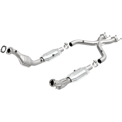MagnaFlow 1999-2004 Ford Mustang GT 4.6L HM Grade Federal / EPA Compliant Direct-Fit Catalytic Converter 93671