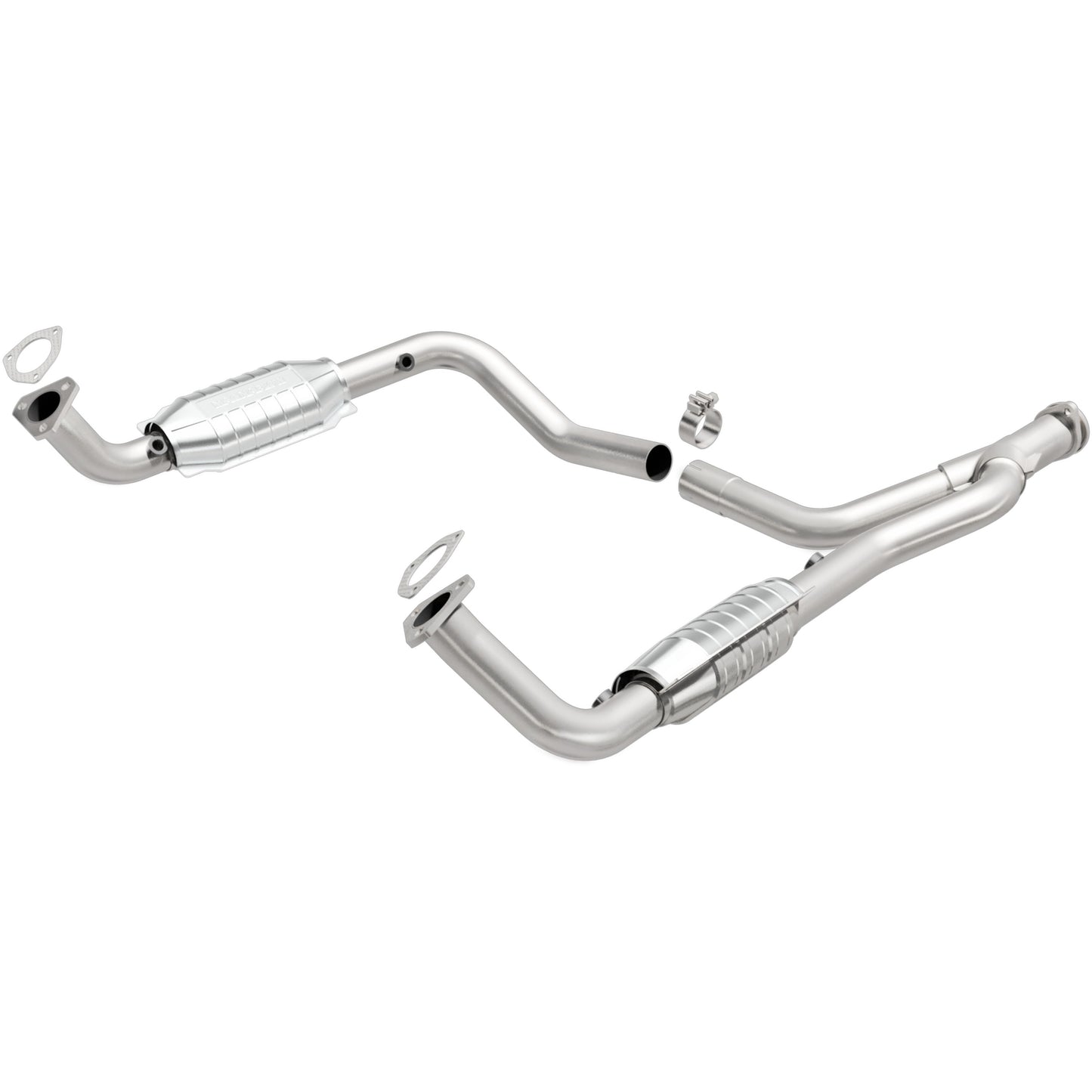 MagnaFlow 1996-2002 Land Rover Range Rover HSE 4.6L | 1996-2000 Land Rover Range Rover 4.0L HM Grade Federal / EPA Compliant Direct-Fit Catalytic Converter 93694