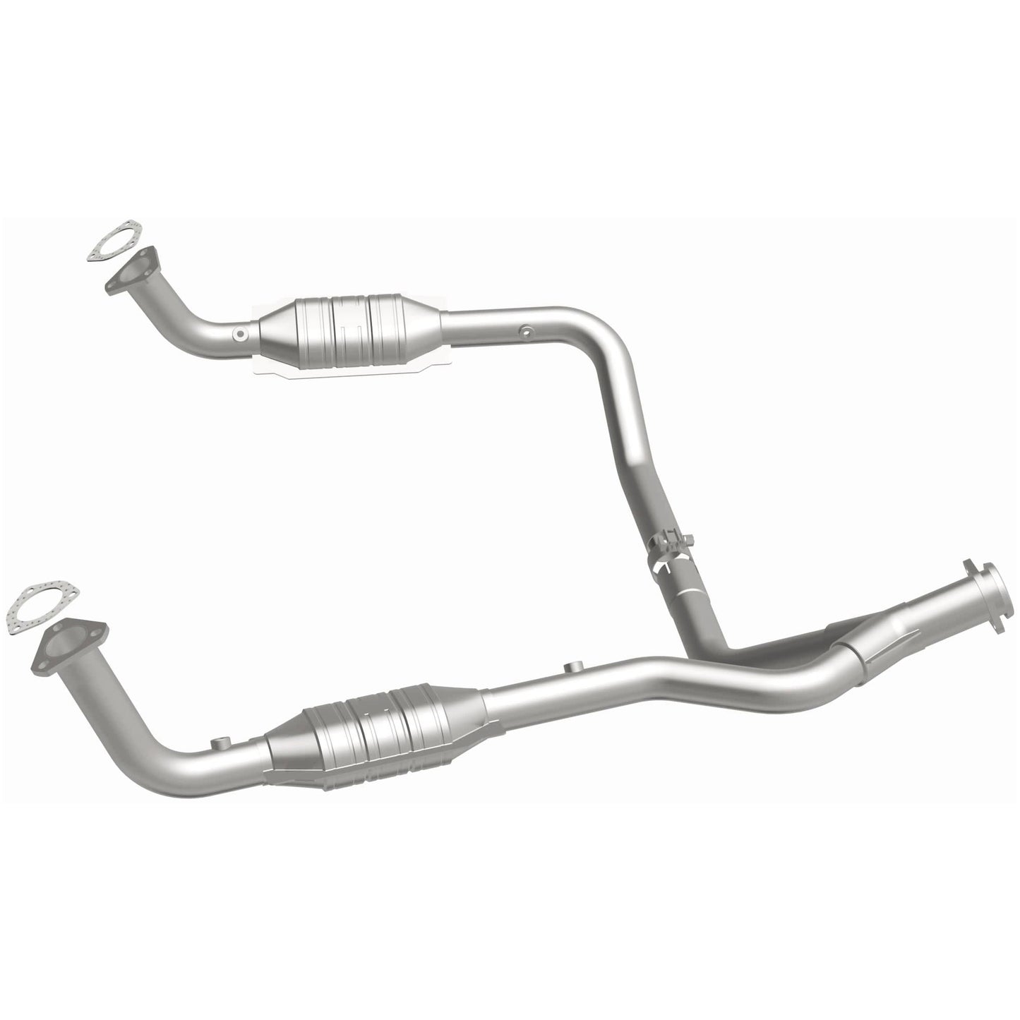 MagnaFlow 1996-2002 Land Rover Range Rover HSE 4.6L | 1996-2000 Land Rover Range Rover 4.0L HM Grade Federal / EPA Compliant Direct-Fit Catalytic Converter 93694