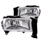 Anzo 1997-2004 Dodge Dakota Crystal Headlights Chrome