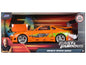 Brian's Toyota Supra Orange with Graphics "Fast & Furious" Movie 1/24 Diecast Model Car by Jada  free shipping USA