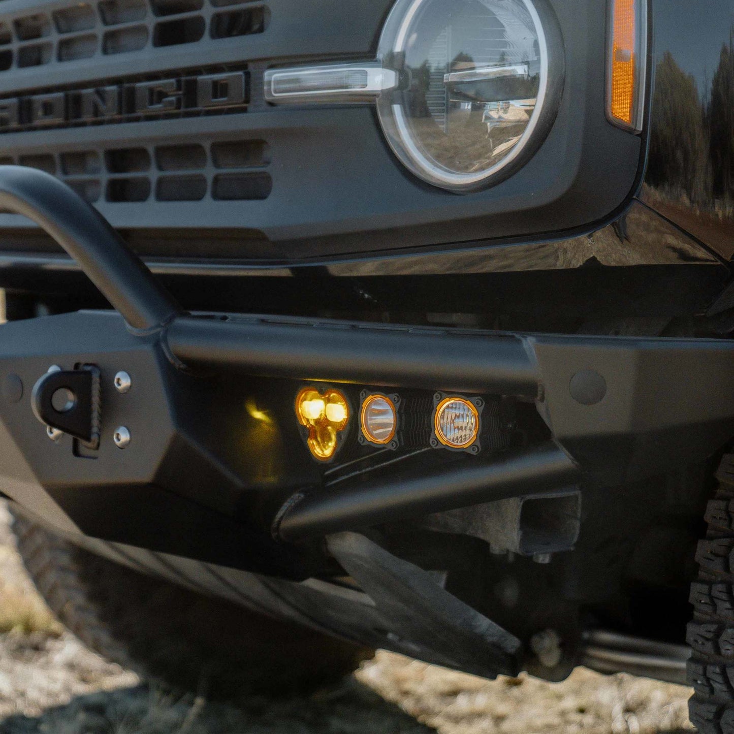 Hybrid Front Bumper LED Light Kit - Off-Road System